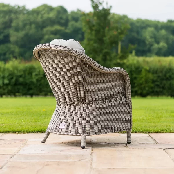 Oxford Heritage 6 Oval Rattan Dining Set with Ice Bucket & Lazy Susan