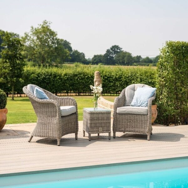 Oxford 3 Piece Rattan Lounge Set