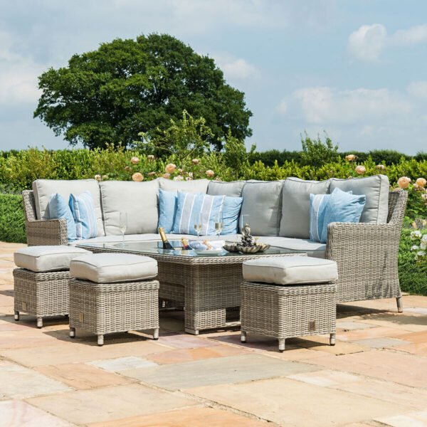 Oxford Rattan Corner Dining Set